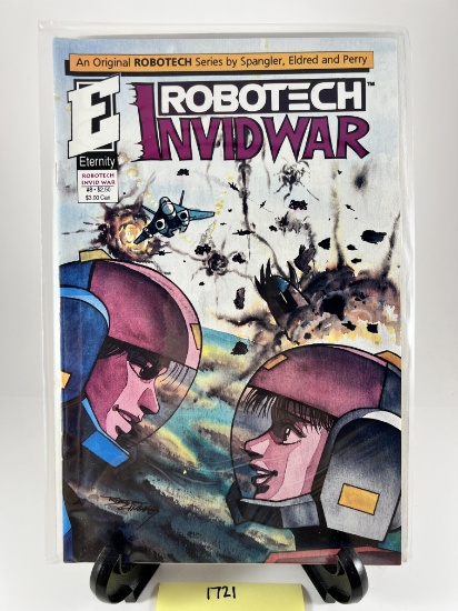 Robotech Invid War Issue #8  Eternity Comics 1992