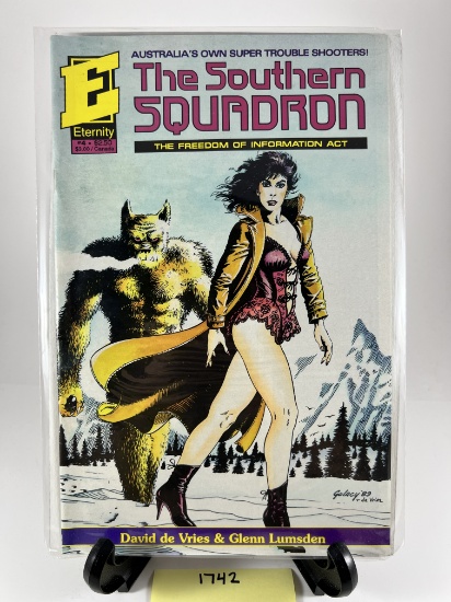 The Southern Squadron: The Freedom of Information Act #4  Malibu Graphics Eternity Comics
