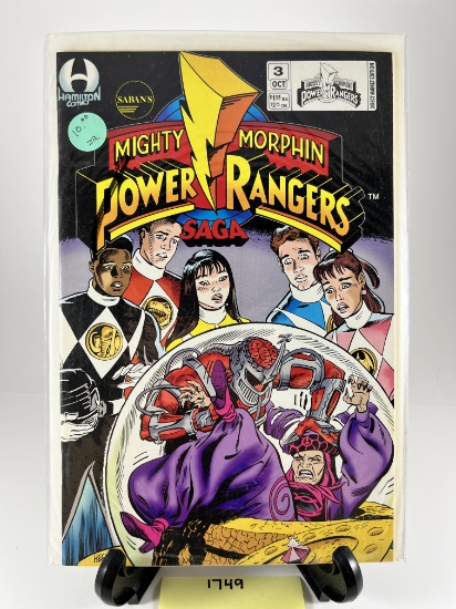 Mighty Morphin Power Rangers Saga Issue #3 Hamilton Comics