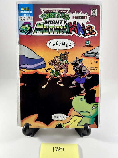 Teenage Mutant Ninja Turtles Mighty Mutanimals Issue No 4  Archie Adventure Series