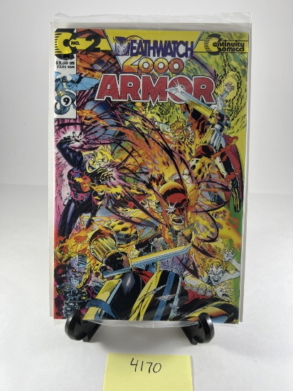 Deathwatch 2000 Armor No. 2 Comic     Continuity Comics
