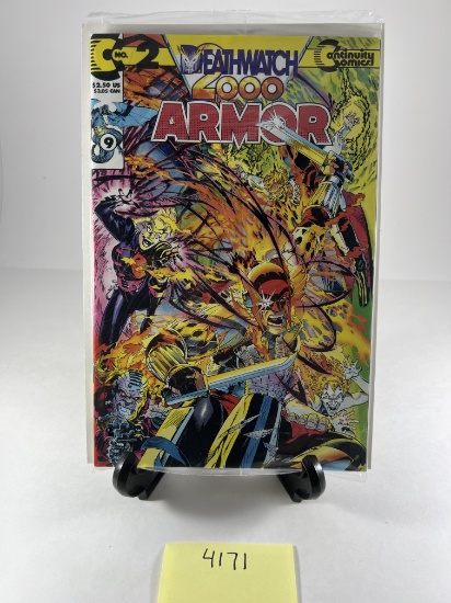Deathwatch 2000 Armor No. 2 Comic     Continuity Comics