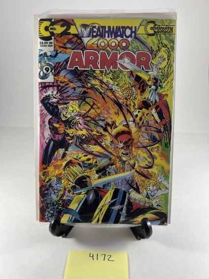 Deathwatch 2000 Armor No. 2 Comic     Continuity Comics