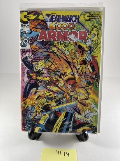 Deathwatch 2000: Armor Issue #2 - Continuity Comics -