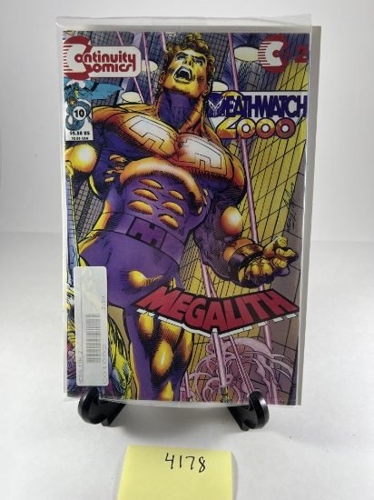 Megalith #2 Continuity Comics Deathwatch 2000.