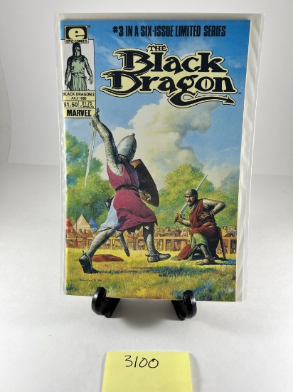 The Black Dragon #3 is part of a six-issue limited series published by Marvel - Epic Comics. July 19