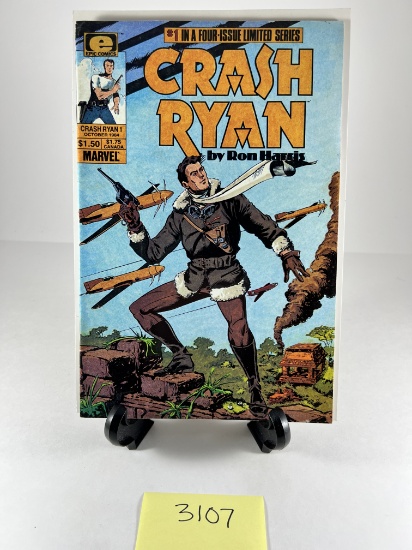 Crash Ryan #1 (1984) -  Marvel Epic Comics Ron Harris