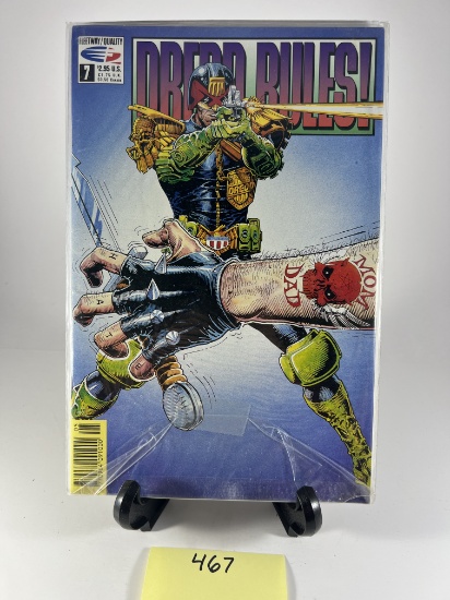 Dredd Rules Issue 7 Fleetway/Quality Comics