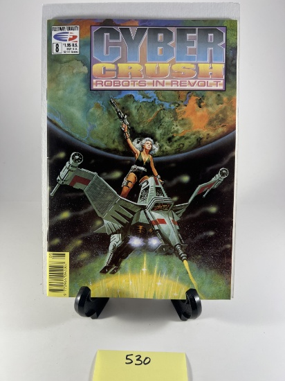 Cyber Crush Robots in Revolt Issue #8 Fleetway/Quality Comics