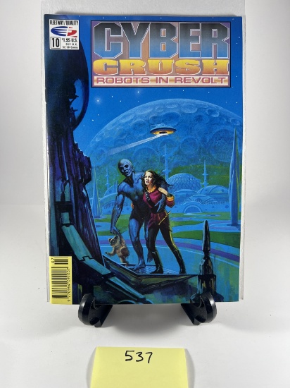 Cyber Crush Robots in Revolt #10 Fleetway Quality Comics
