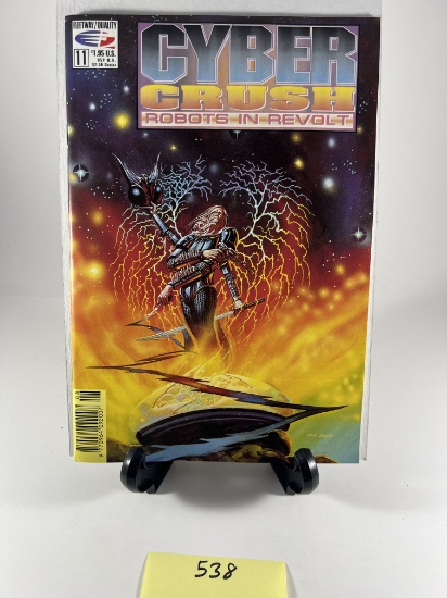 Cyber Crush Robots in Revolt Issue 11 Fleetway Quality Comics