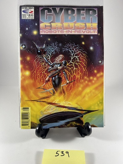 Cyber Crush Robots in Revolt Issue 11 Quality Comics 1995