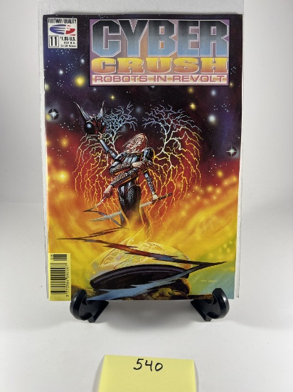 Cyber Crush Robots in Revolt Issue 11 Fleetway Quality Comics