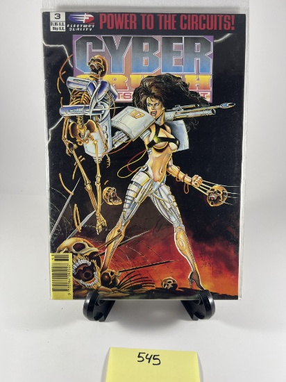 Cyber Crush Robots In Revolt Issue 3 Fleetway Quality