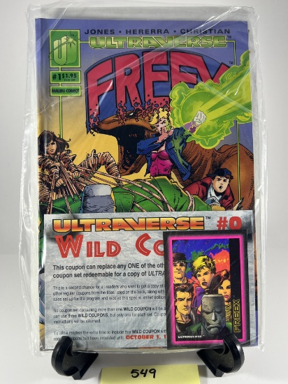 Freex #0 Comic Malibu Comics