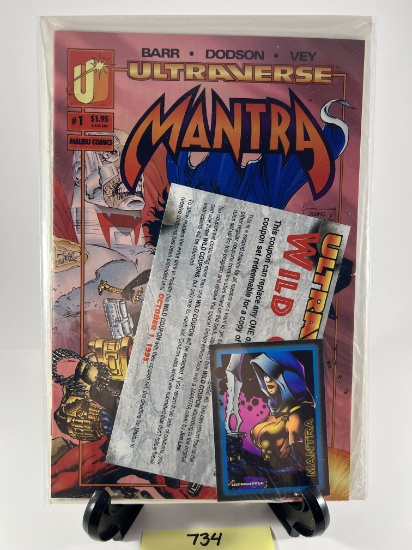 Mantra #1 Malibu Comics 734