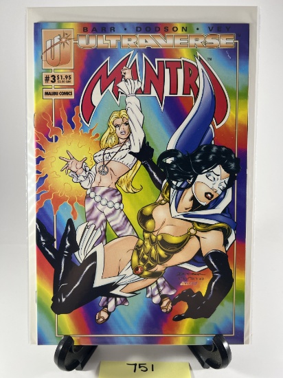 Comic Ultraverse: Mantra #3 Malibu Comics