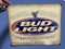 Bud Light beer metal sign
