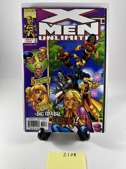 X-Men Unlimited #20 |  | Marvel Comics | September 1998