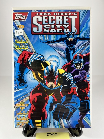 Jack Kirby's Secret City Saga #0 Comic -   - Topps Comics