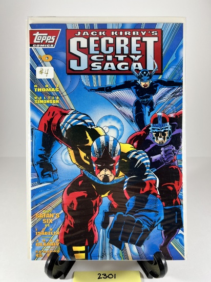 Jack Kirby's Secret City Saga #0 Comic Topps Comics