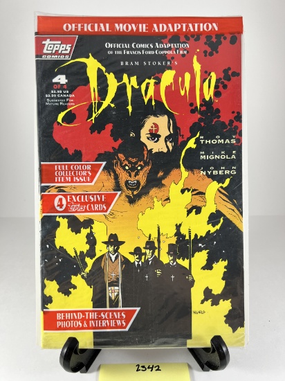 Dracula Official Movie Adaptation Comic  Topps Issue 4 of 4