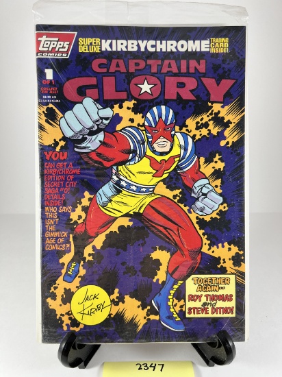 Captain Glory #1 Super Deluxe Kirbychrome Edition  Topps Comics