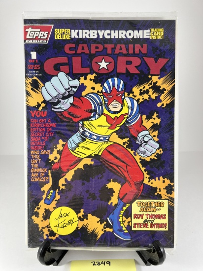 Captain Glory #1 Kirbychrome Comic Topps Comics