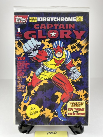 Captain Glory #1 (Topps Comics) - Super Deluxe Kirbychrome Edition