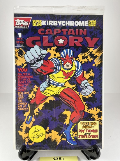 Captain Glory #1 (Super Deluxe Kirbychrome Edition) - Topps Comics