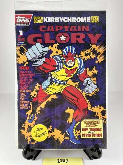 Captain Glory #1 Comic Book Topps Comics KIRBYCHROME Edition