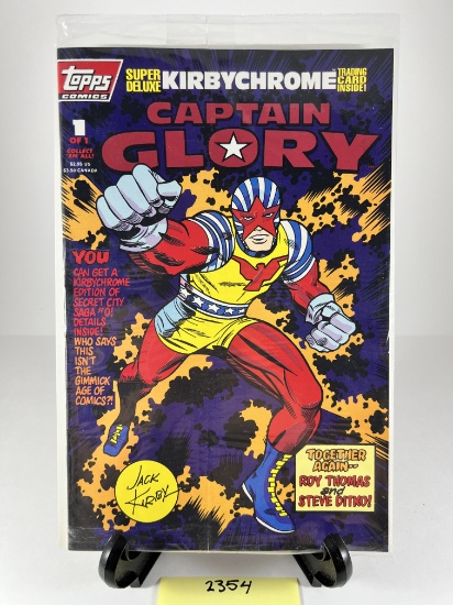 Captain Glory Comic Book #1 by Topps Comics Kirbychrome Edition