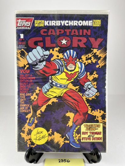 Captain Glory #1 (Topps) -   - Jack Kirby Roy Thomas Steve Ditko