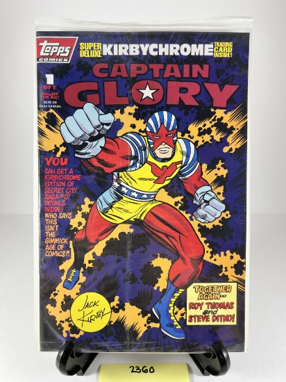 Captain Glory Super Deluxe Kirbychrome Edition #1 (Topps 1993) - Jack Kirby