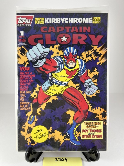 Captain Glory #1 - Super Deluxe KIRBYCHROME Edition by Topps Comics -