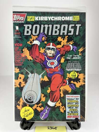 Bombast #1 Comic Book -  - Topps Comics Super Deluxe Kirbychrome