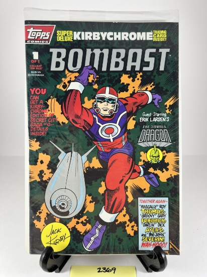 Bombast Issue #1 - Topps Comics Super Deluxe KirbyChrome Edition