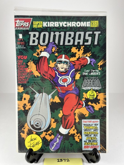 Bombast #1 Super Deluxe Kirbychrome by Topps with Trading Card