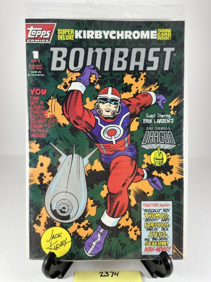 Bombast #1 (Topps Comics 1993) - Super Deluxe KirbyChrome Edition