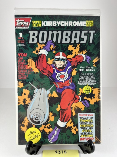 Bombast #1 (of 1) - Super Deluxe Kirbychrome Edition -  - Topps Comics
