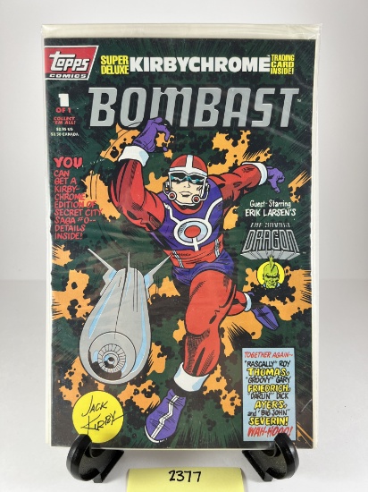 Bombast #1 (Super Deluxe Kirbychrome) - Topps Comics