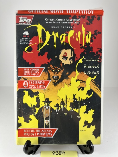 Bram Stoker's Dracula Official Movie Adaptation Comic   Topps Comics Issue 4 of 4