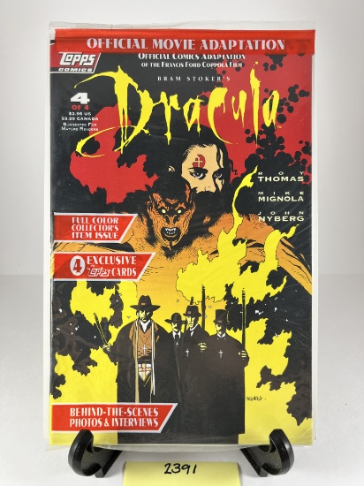 Bram Stoker's Dracula Official Movie Adaptation Comic #4 of 4 Topps Comics