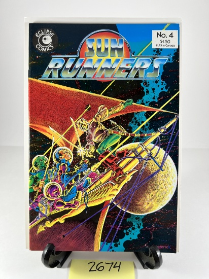 Sun-Runners No. 4 Comic Book   Eclipse Comics