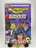 Satan's Six #1 (Super Deluxe) Comic Topps Comics KirbyChrome Edition