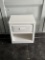 White Wooden Nightstand - Used