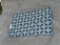 Blue and white Rug