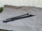 Set of Black Poles Used Condition