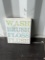 Wash Brush Floss Flush Bathroom Canvas Sign - Used Condition