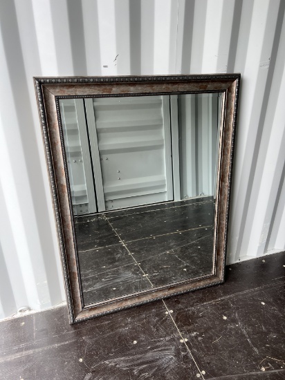 Elegant Rectangular Wall Mirror - Used Condition